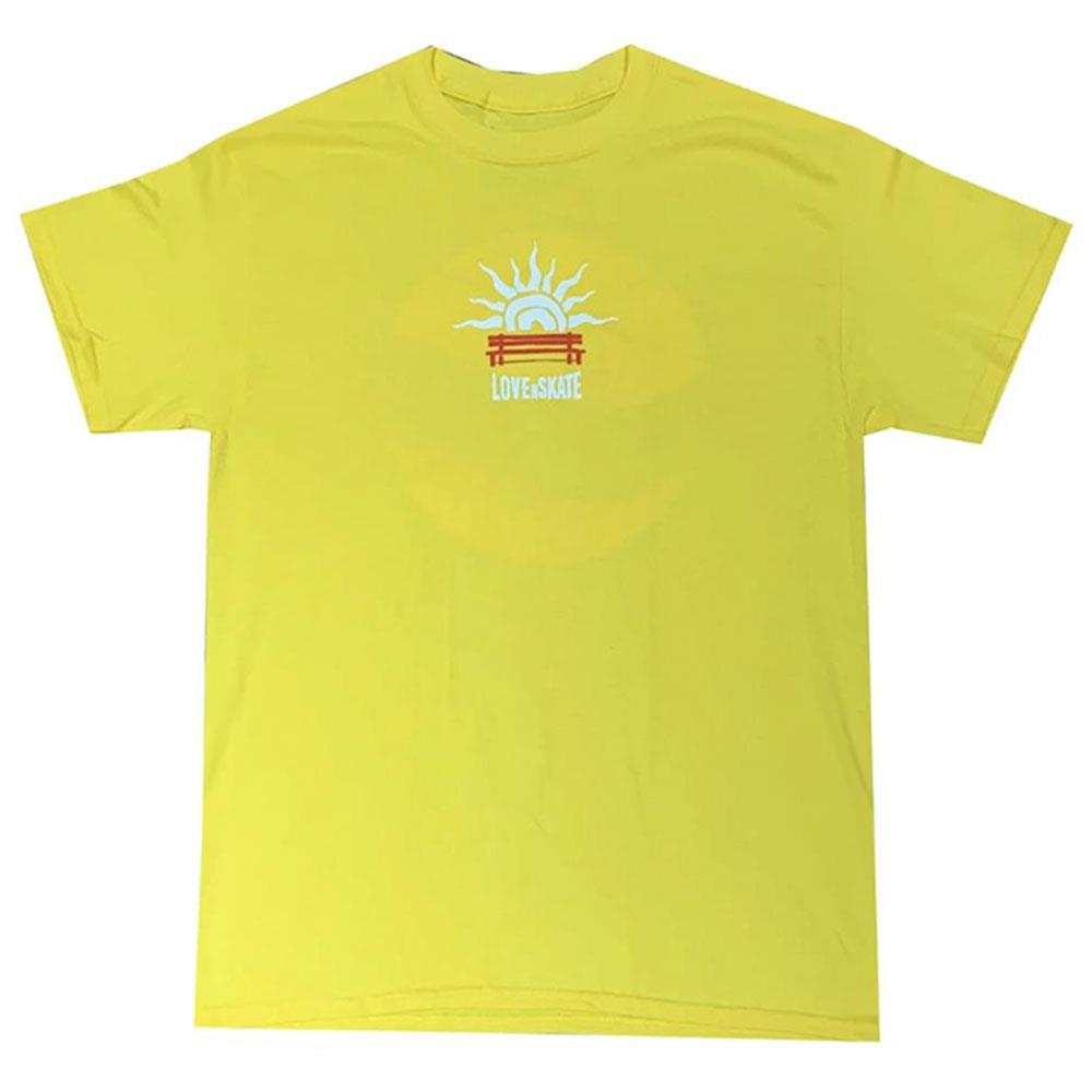 Lovenskate Camiseta de lujuria 4 bordes - amarillo