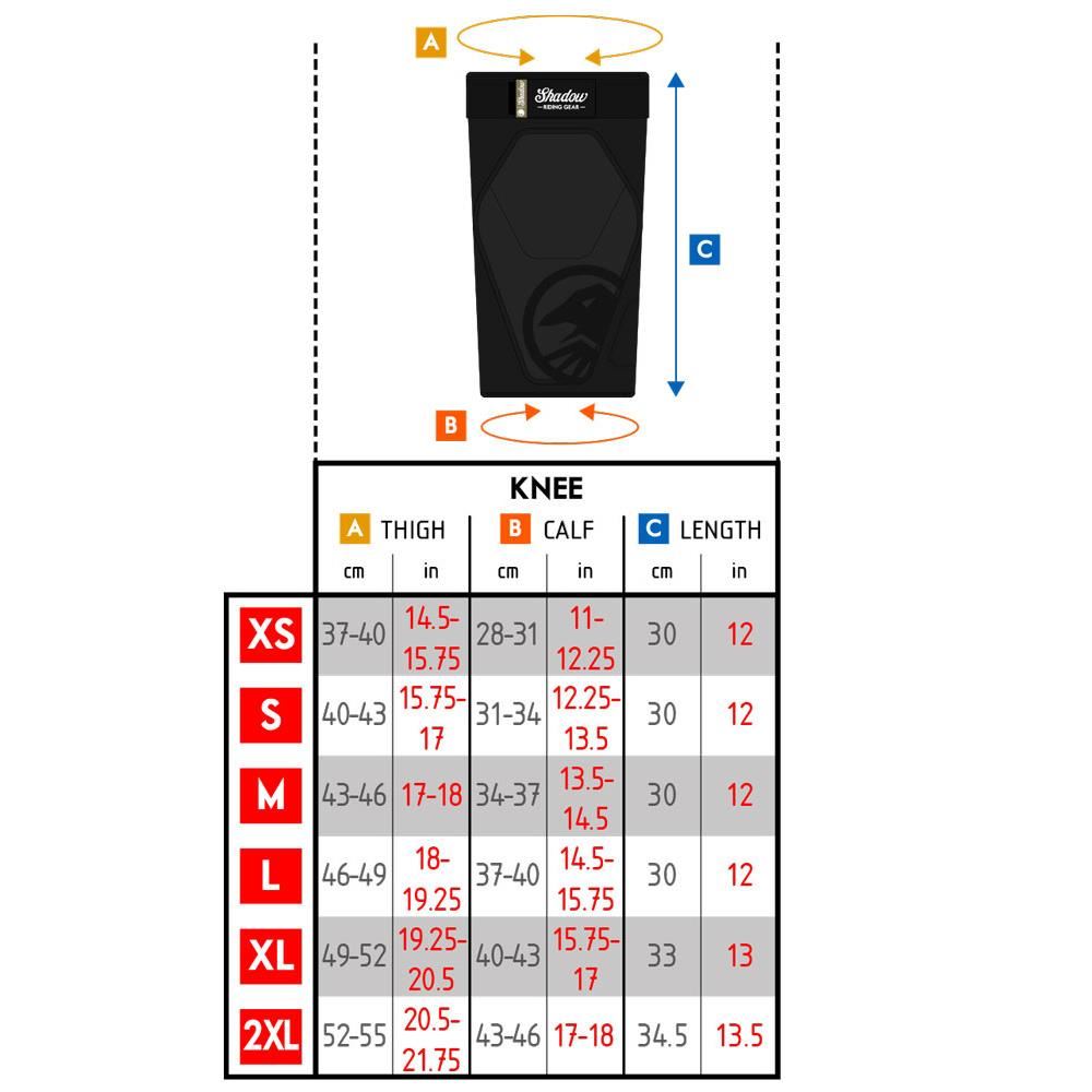 Shadow Super schlanke V2 Knieschalter
