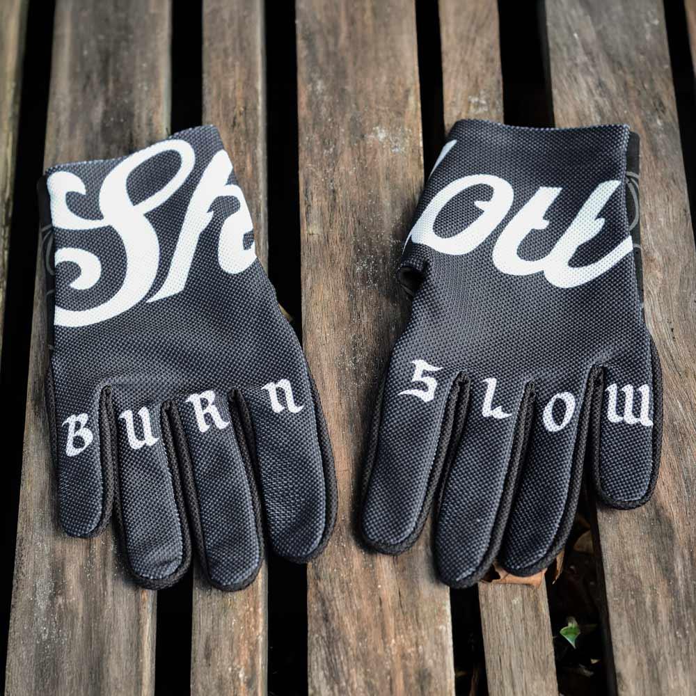 Shadow x Burn Slow Vantage Gloves - Black/White