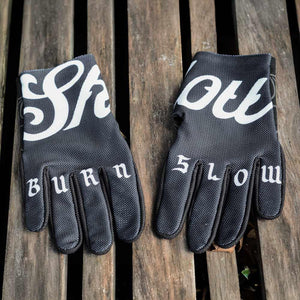 Shadow x Burn Slow Vantage Gloves - Black/White