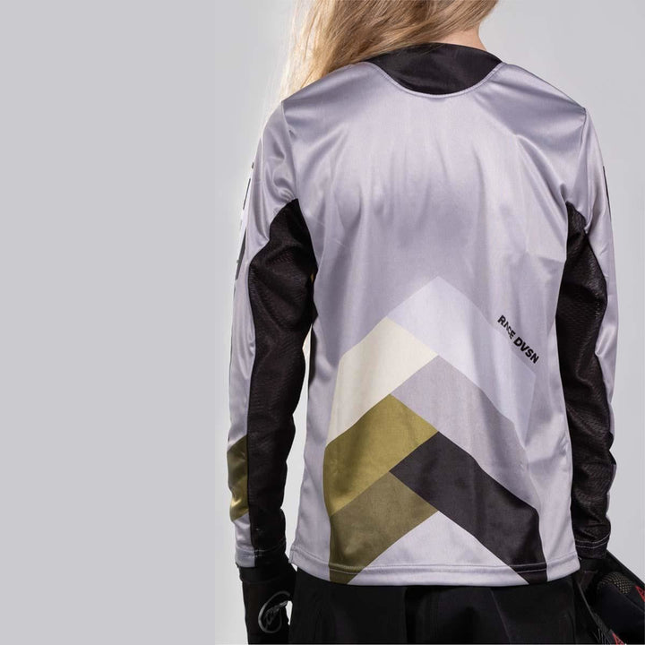 Stay Strong Youth Chevron Race Jersey - Grey