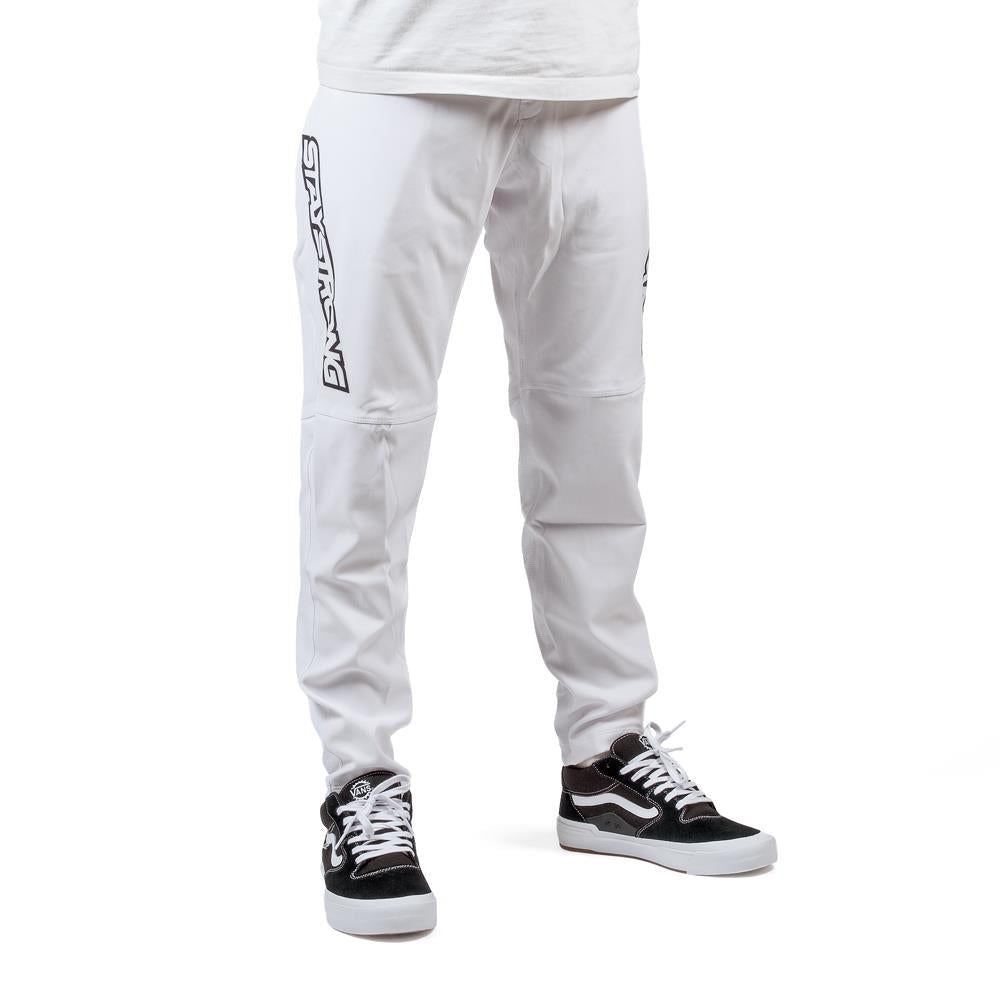 Stay Strong V3 Race Pants - White/Black – Source BMX - US