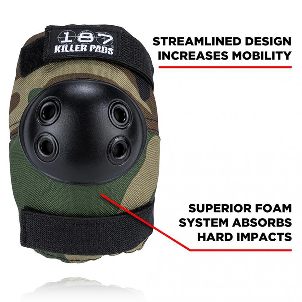 187 Killer Pads Combo Pack Knee and Elbow - Camo