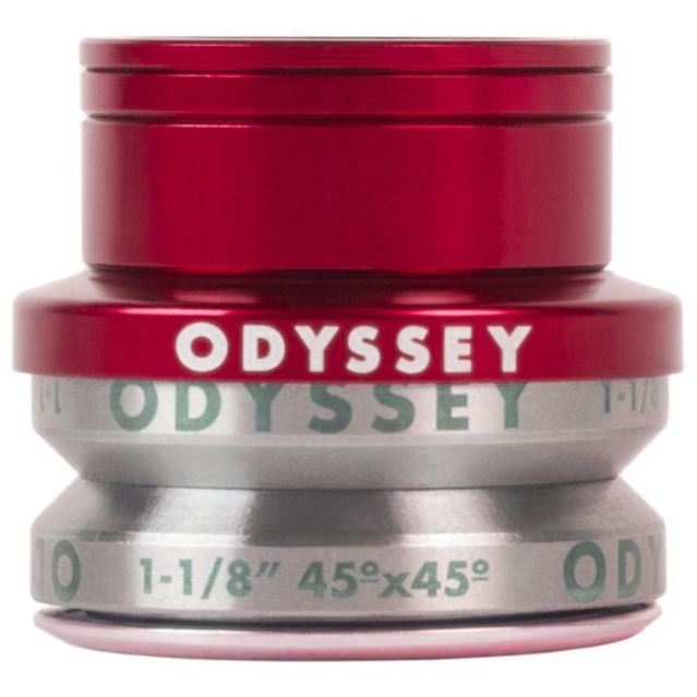 ODYSSEY DGNV2 ステム　レッド Odyssey Pro Integrated Headset – Source BMX - US