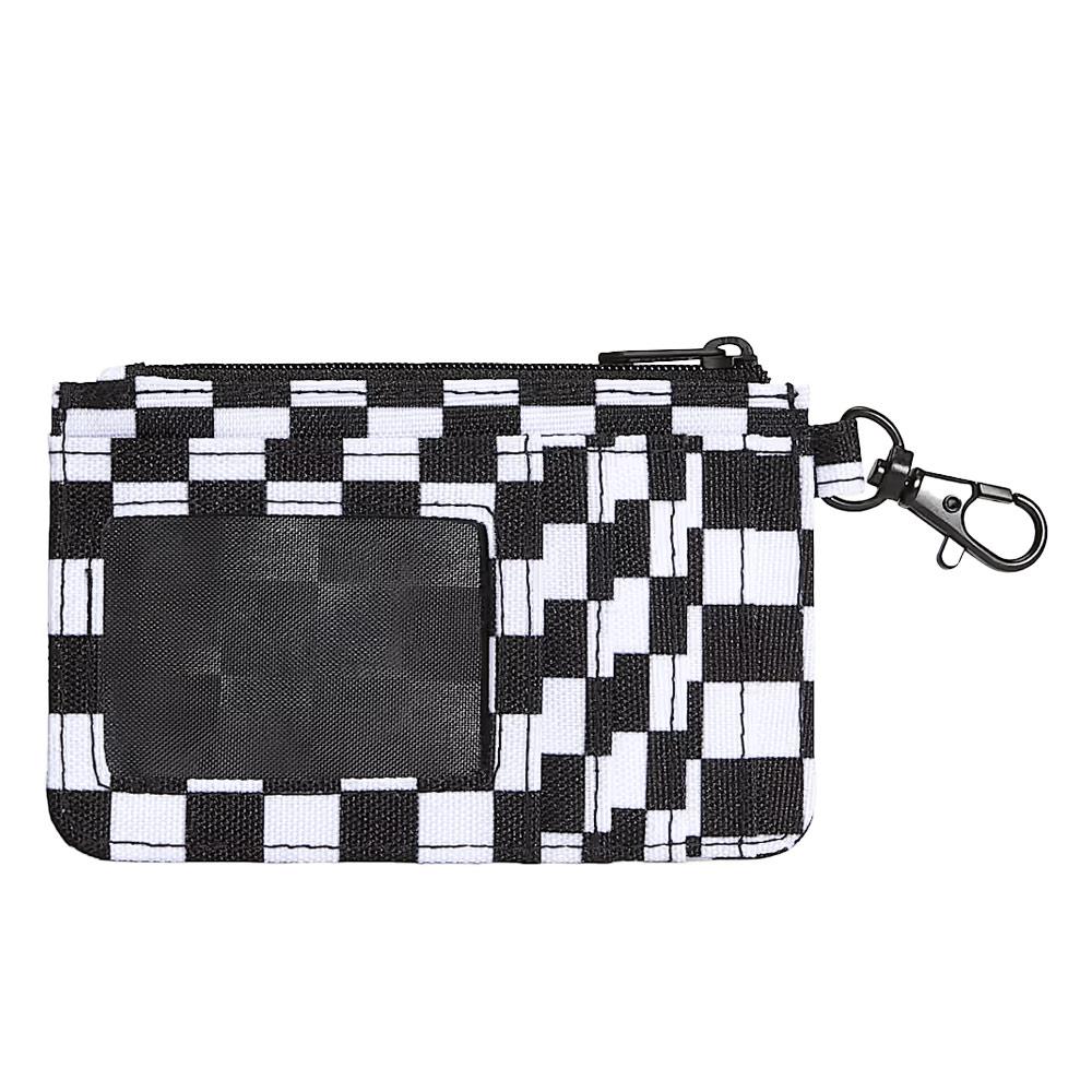 Vans Off The Wall Zip Wallet - Checkerboard Black