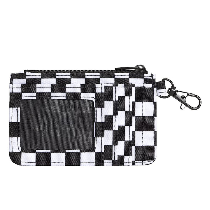 Vans Off The Wall Zip Wallet - Checkerboard Black