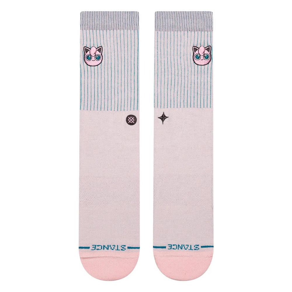 Stance Jigglypuff Crew Socks - Pink - Large