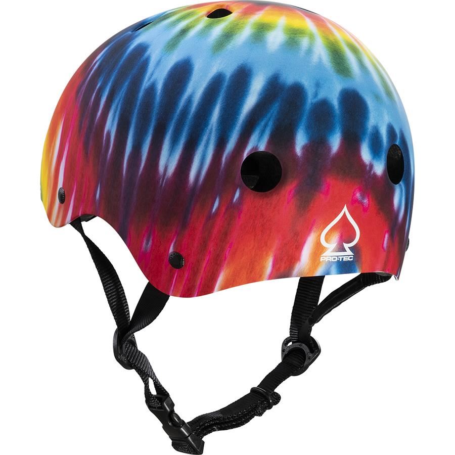 bike helmet tei Pro-Tec Classic Helmet - Classic Tie Dye – Source BMX