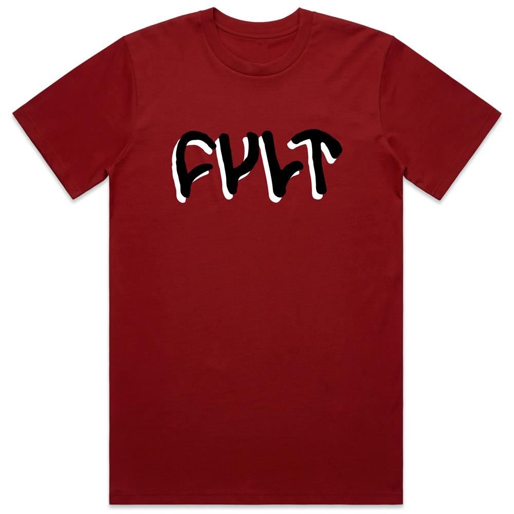 Cult Shadow T-Shirt - Scarlet Red