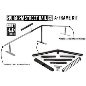 Subrosa Rail de rue A Cadre Trousse Noir