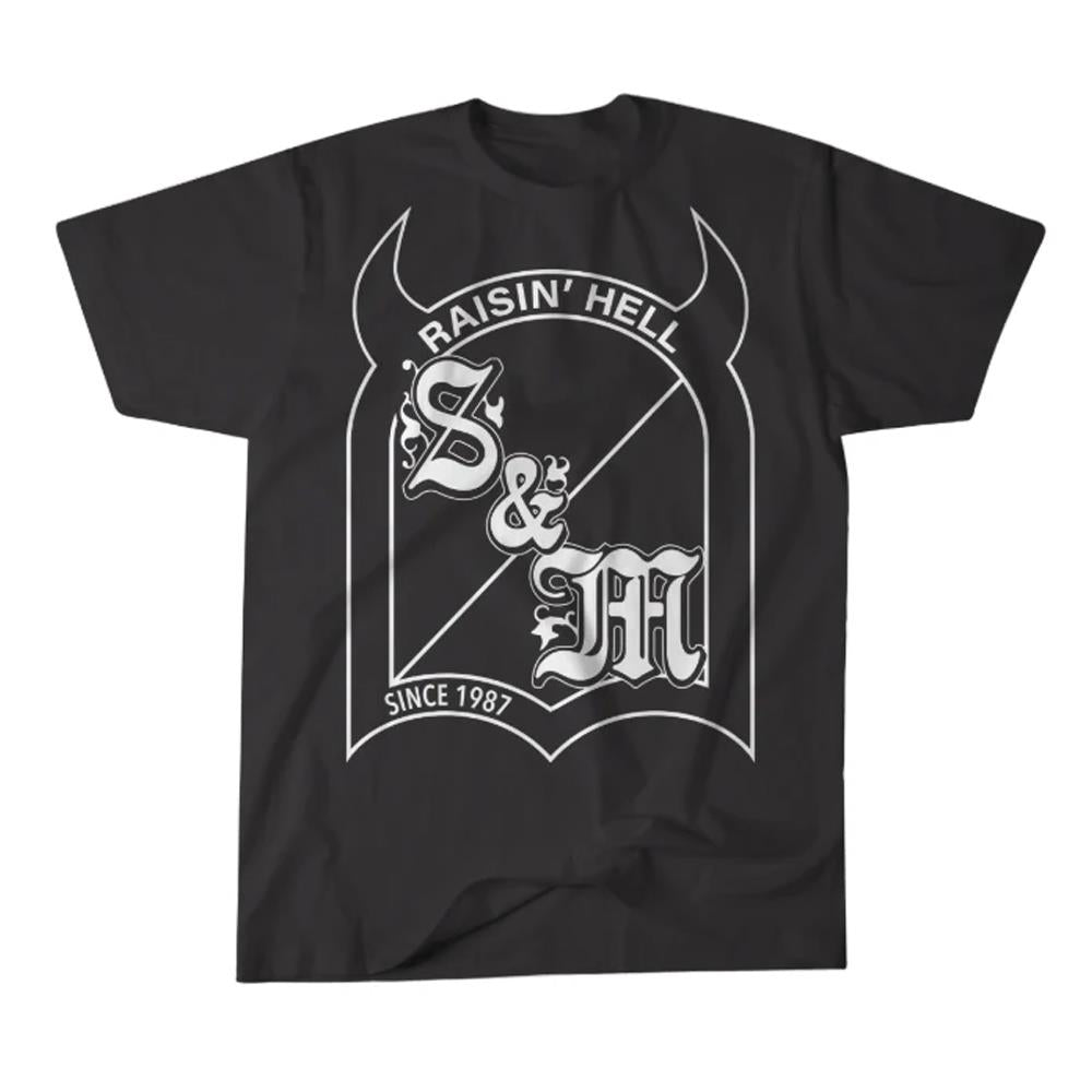 S&M Raise Hell T-shirt - Black