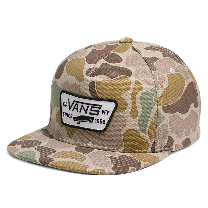 Vans Full Patch Snapback Cap - Bungee Cord with Turkish Coffee