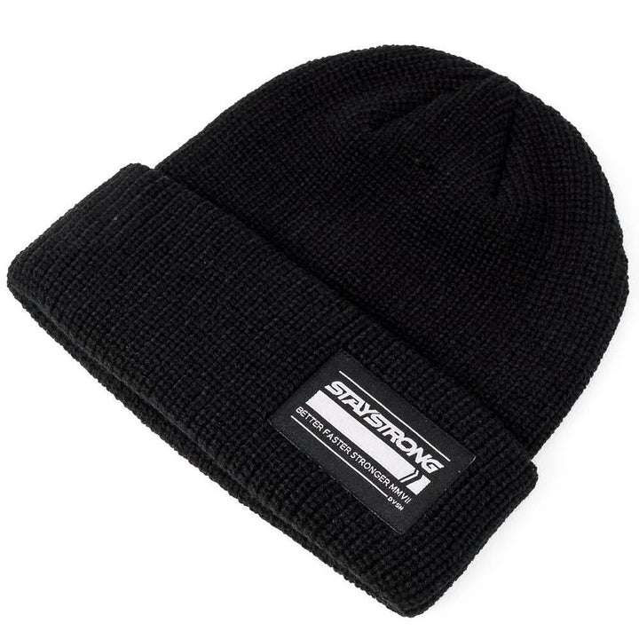 Stay Strong BFS Patch Beanie - Nero