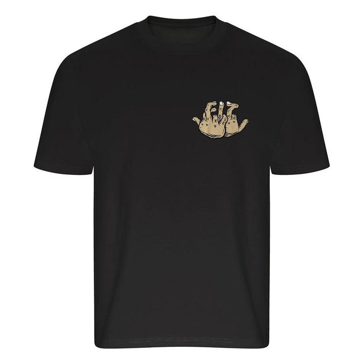Fit Middle Finger T-shirt - Black