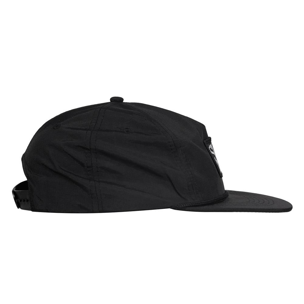Subrosa Cropped Crest Hat - Black