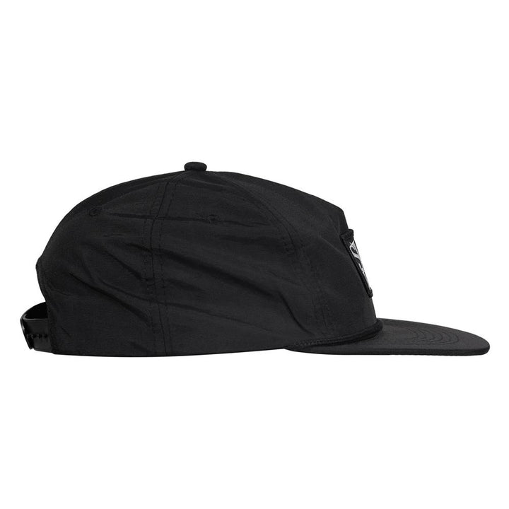 Subrosa Cropped Crest Hat - Black