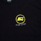 Stay Strong Kritzle Long Sleeve T -Shirt - Schwarz