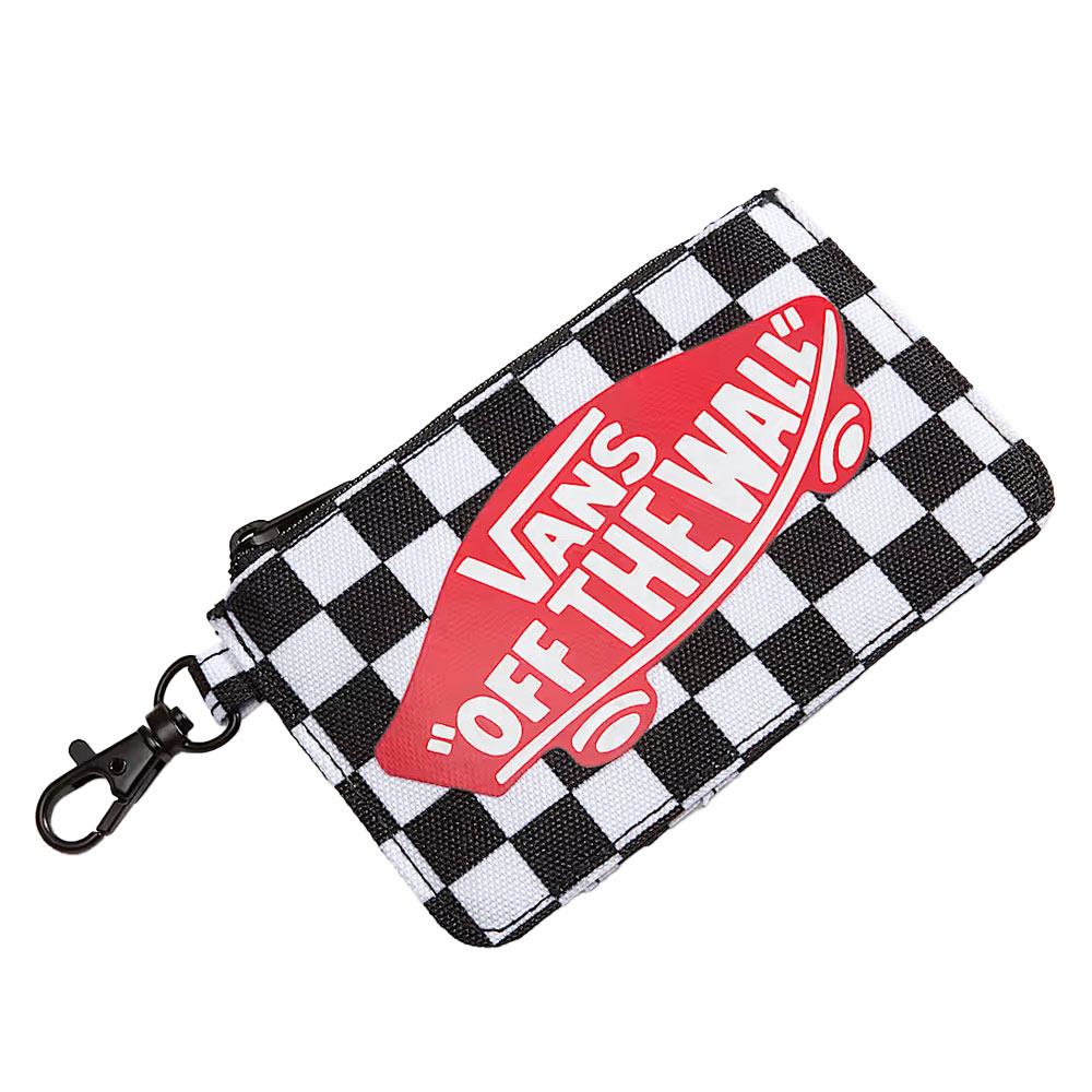 Vans Off The Wall Zip Wallet - Checkerboard Black