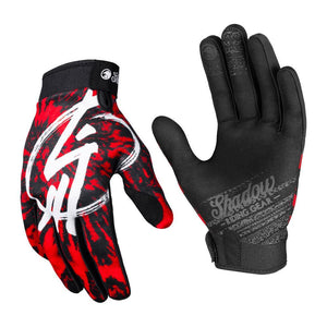 Shadow Jr. Guantes de conspire - Red Tye Die