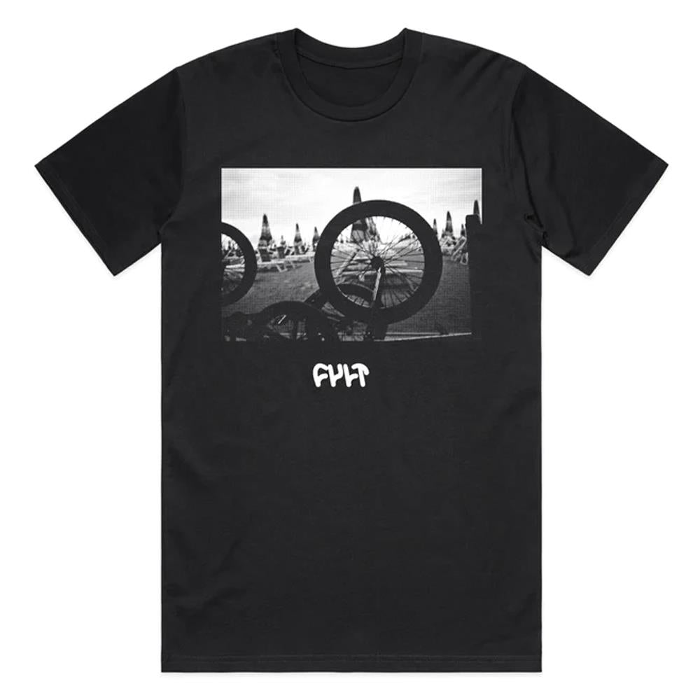 Cult T-shirt de roues - Noir