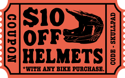 $10 off Helmets