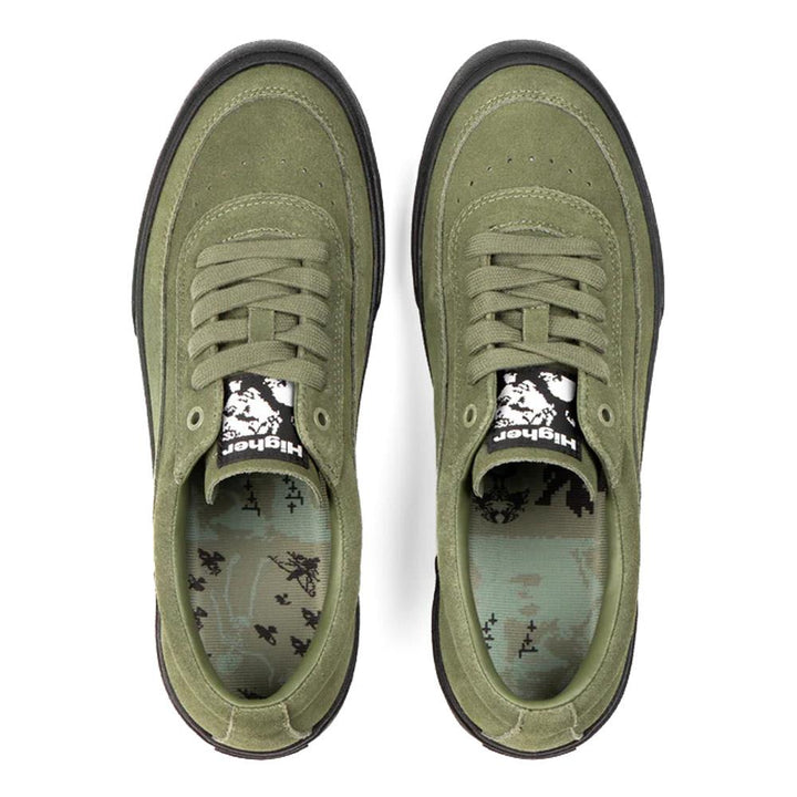 Higher Crypt Suede - Green/Black