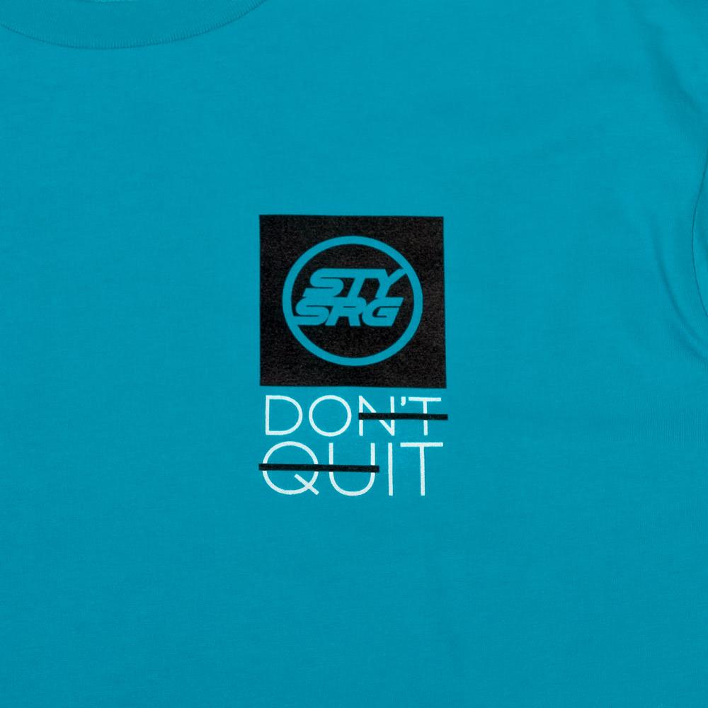 Stay Strong V4 T -Shirt - Stahl Blau