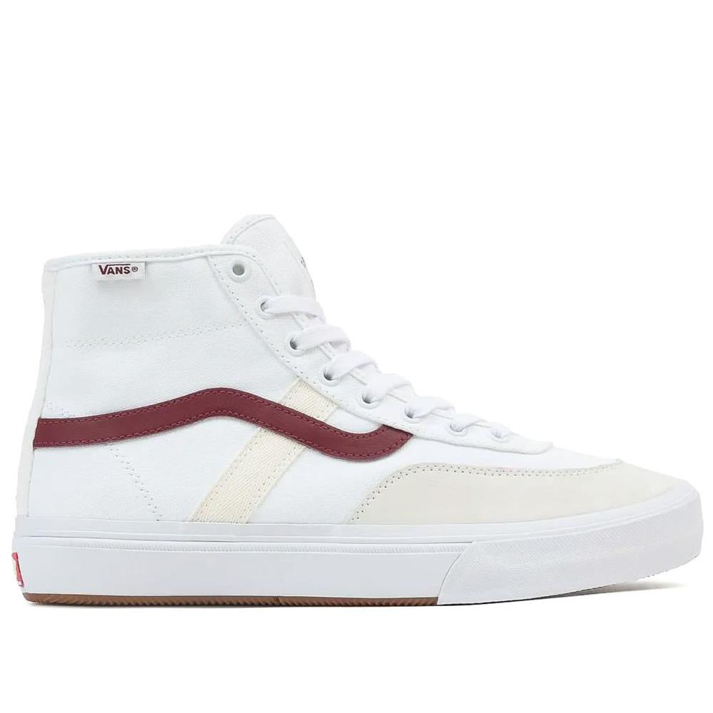Vans Crockett High - White/Red