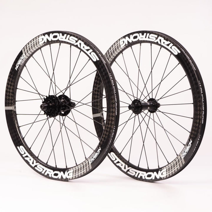 Stay Strong Carbon Race DVSN V3 20" Disc Race Wheelset - Carbon/ 1-1/8"