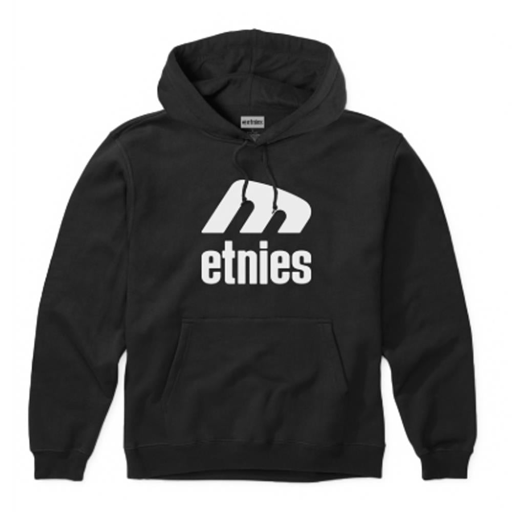 Etnies Icon E Pullover Hoodie - Black/White