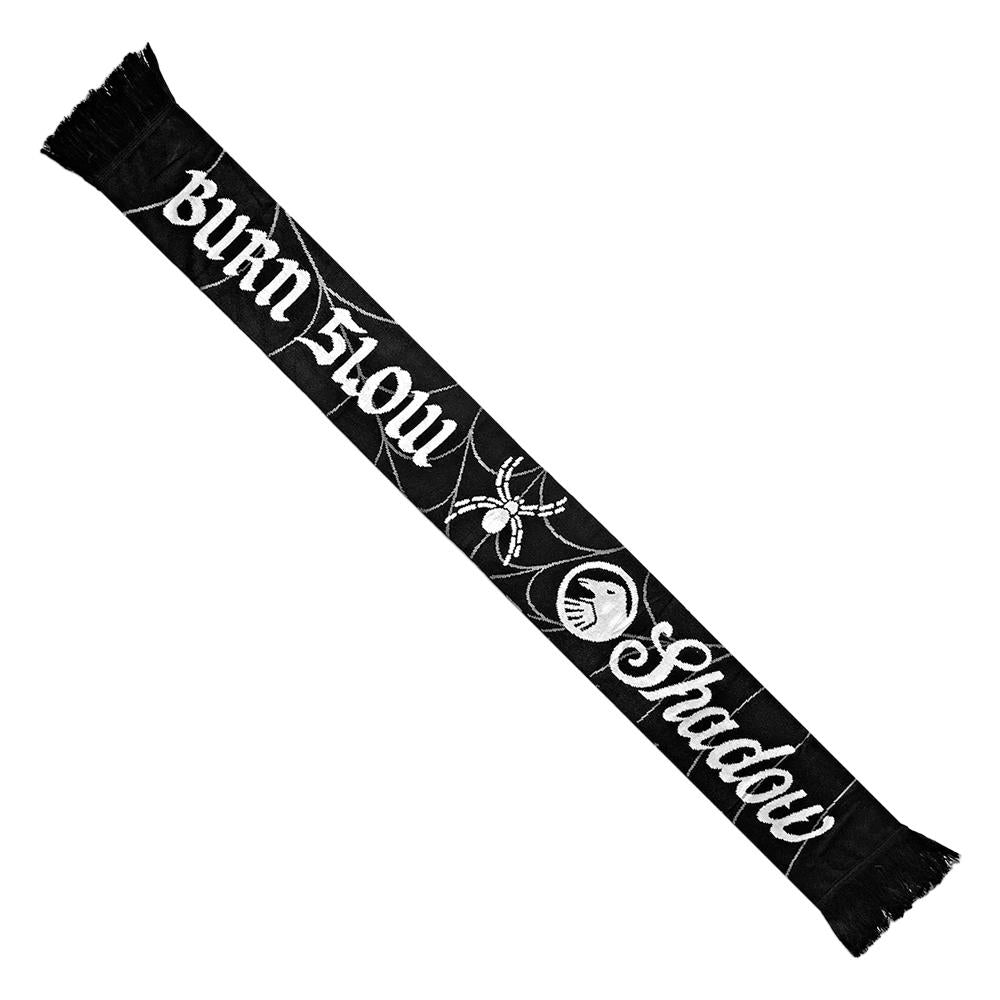 Burn Slow x Shadow Riding Gear Knit Scarf - Black