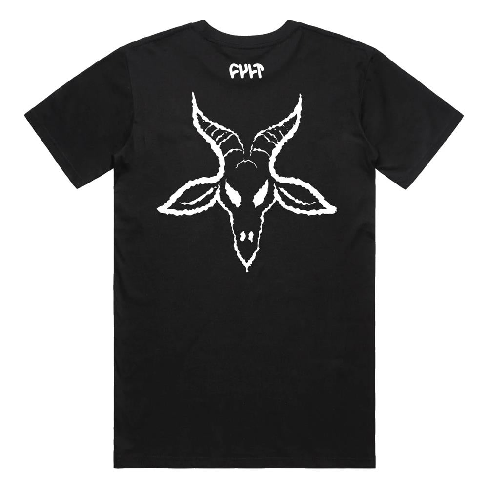 Cult Pentagram Pocket T-shirt - Black