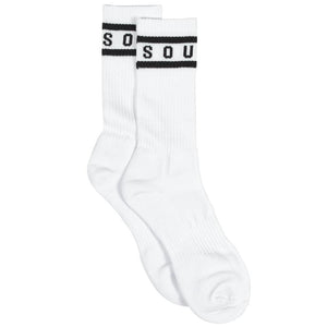 Source Adult Crew Socks - White