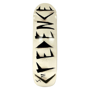 S&M Credence Pool Deck - White with Black Print