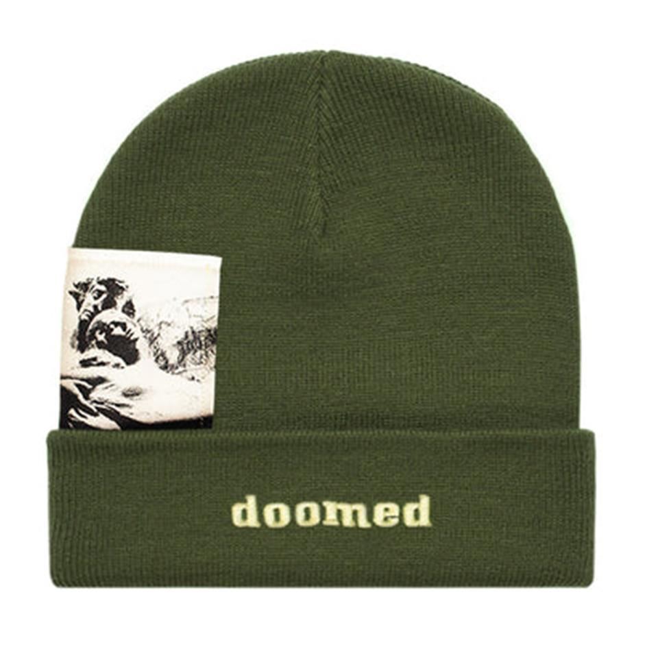 Doomed Beanie de estatua - verde