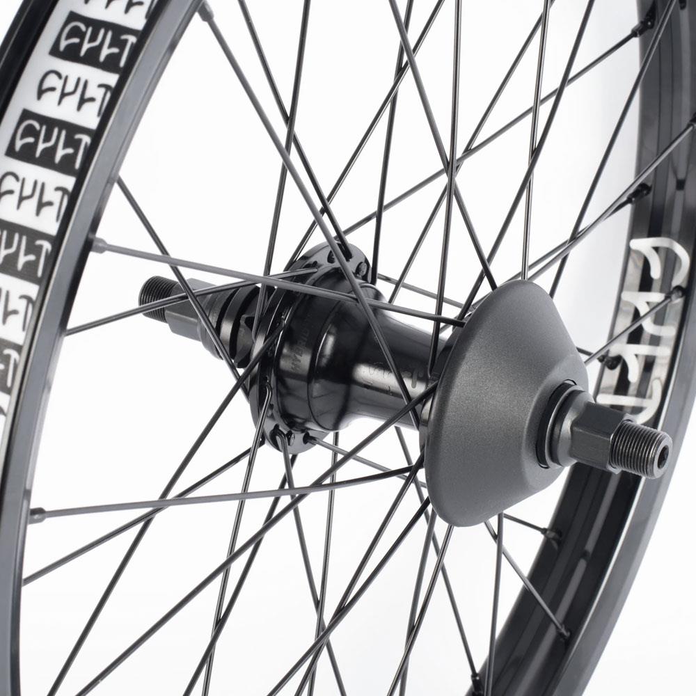 Cult Crew Hybrid V2 Freecoaster Wheel - Black - RHD