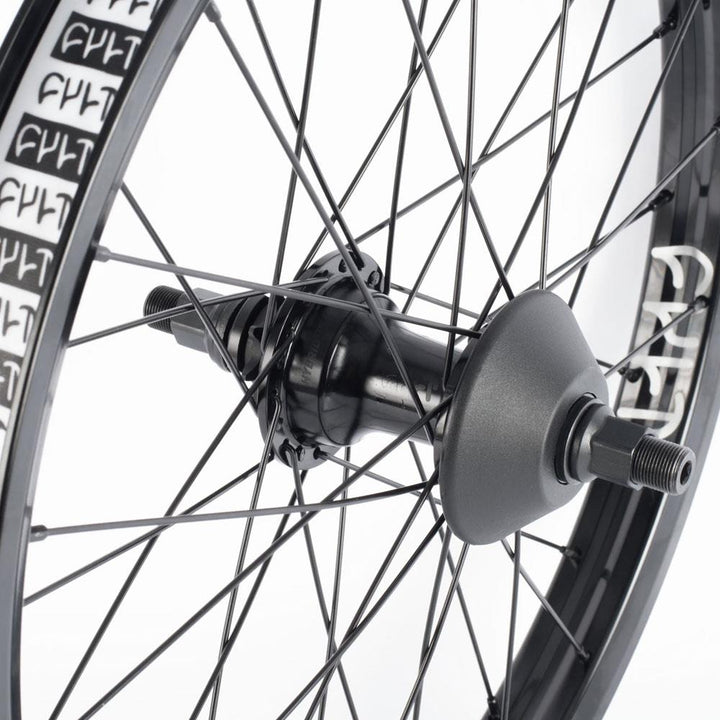 Cult Crew Hybrid V2 Freecoaster Wheel - Black - RHD