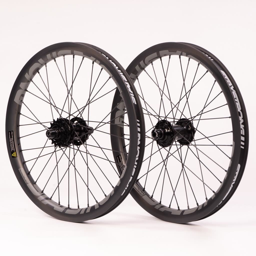 Stay Strong Carbone Reactiv 2 20 " Frein Race Wheelset - Carbone/ 1.75"