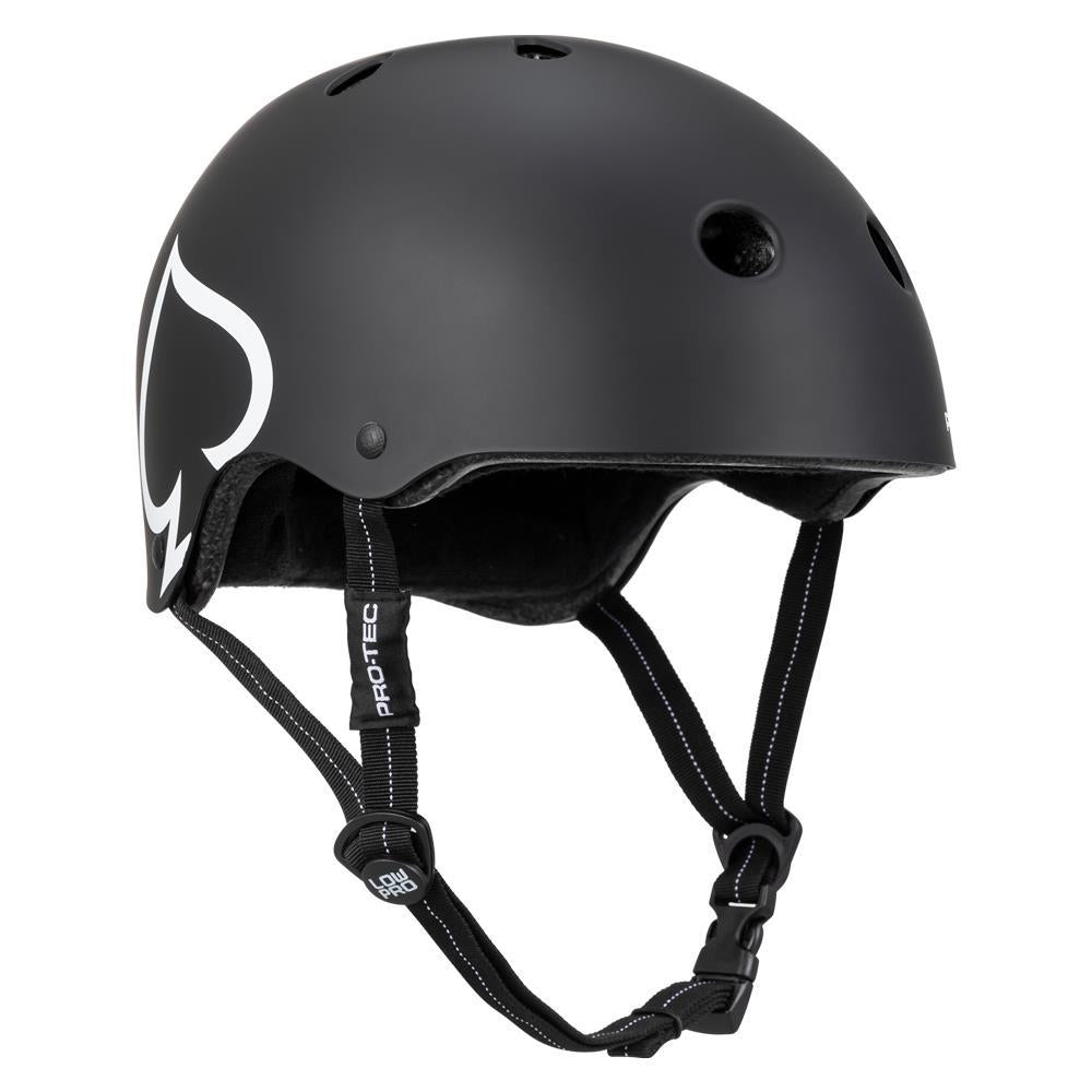 Pro-Tec Low Pro Helmet - Matte Black – Source BMX