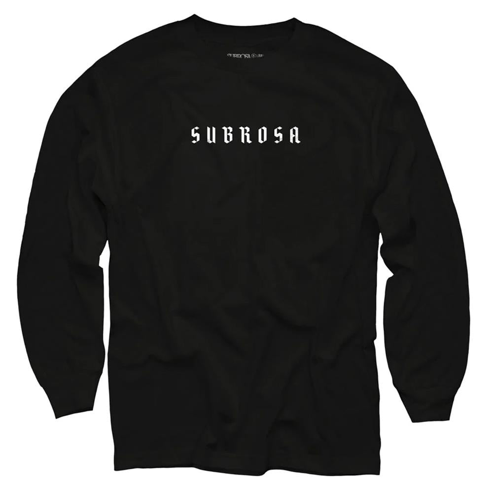 Subrosa Stout Long Sleeve T-Shirt - Black