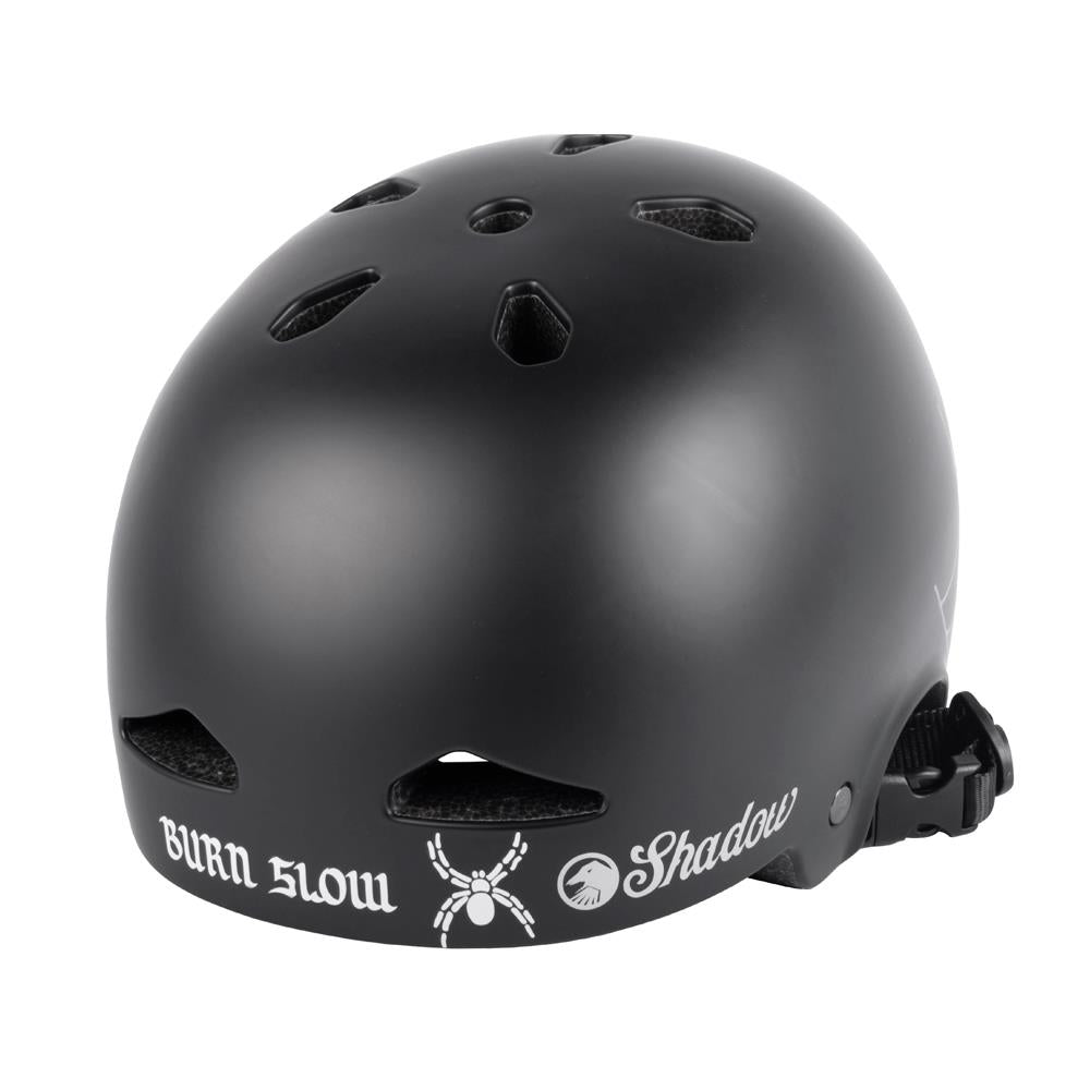 Shadow X Burn Slow Featherweight In-Mold Helmet - Matte Black
