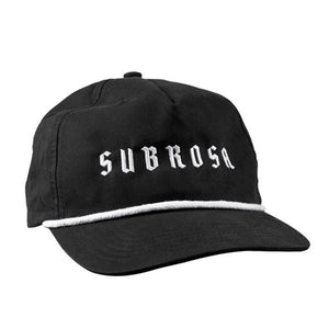 Subrosa Chapeau robuste - Noir