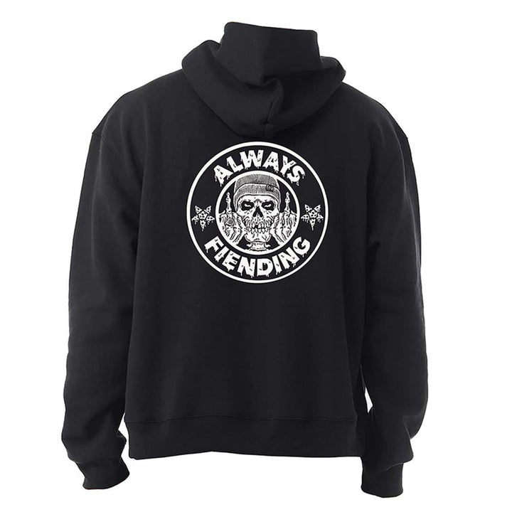 Fiend Always Fiending Hoodie - Vintage Black