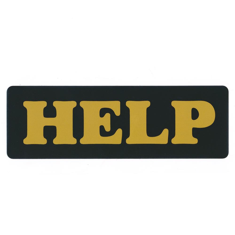 Help Grande Help Sticker