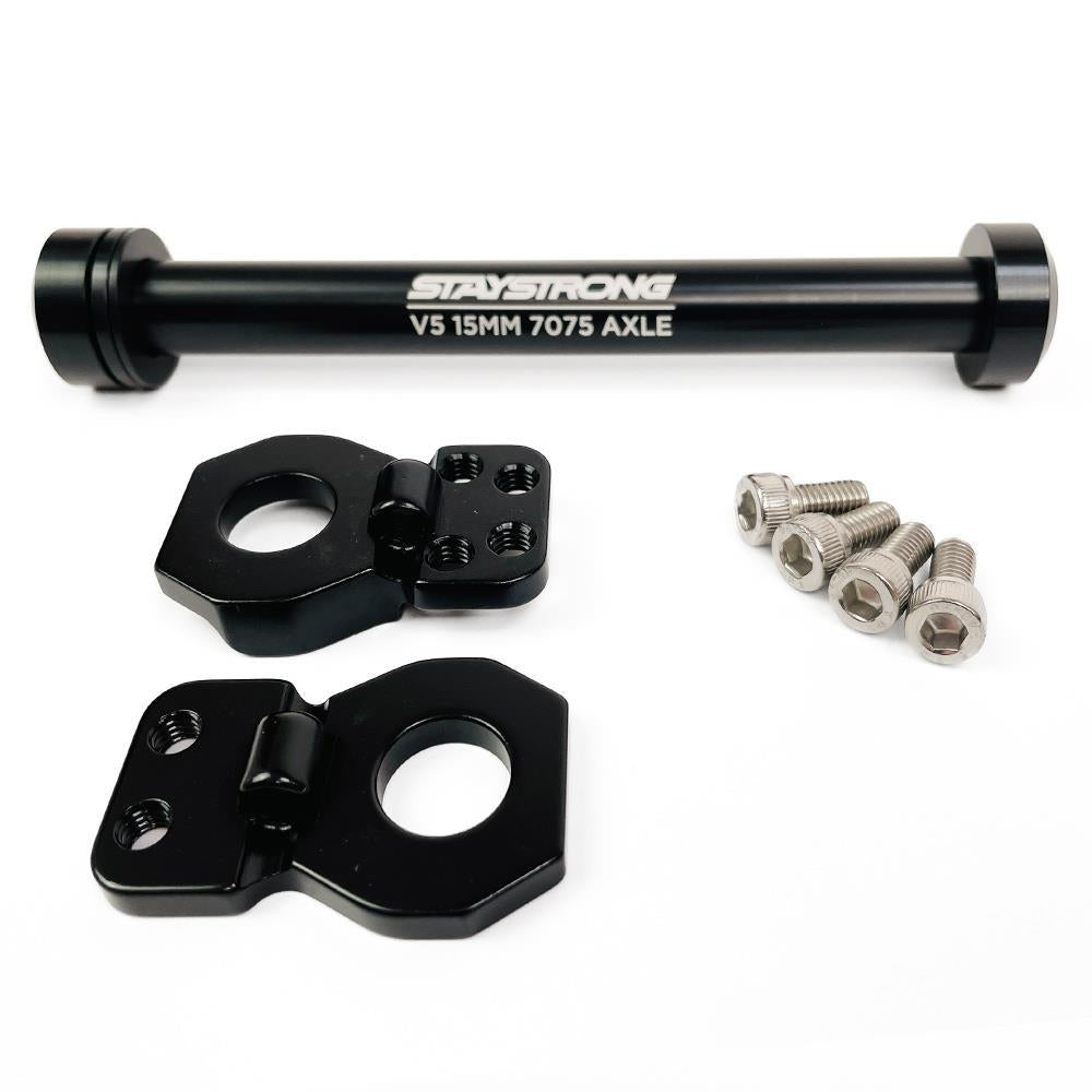 Stay Strong V5 15mm 7075 kit assi attraverso l'asse
