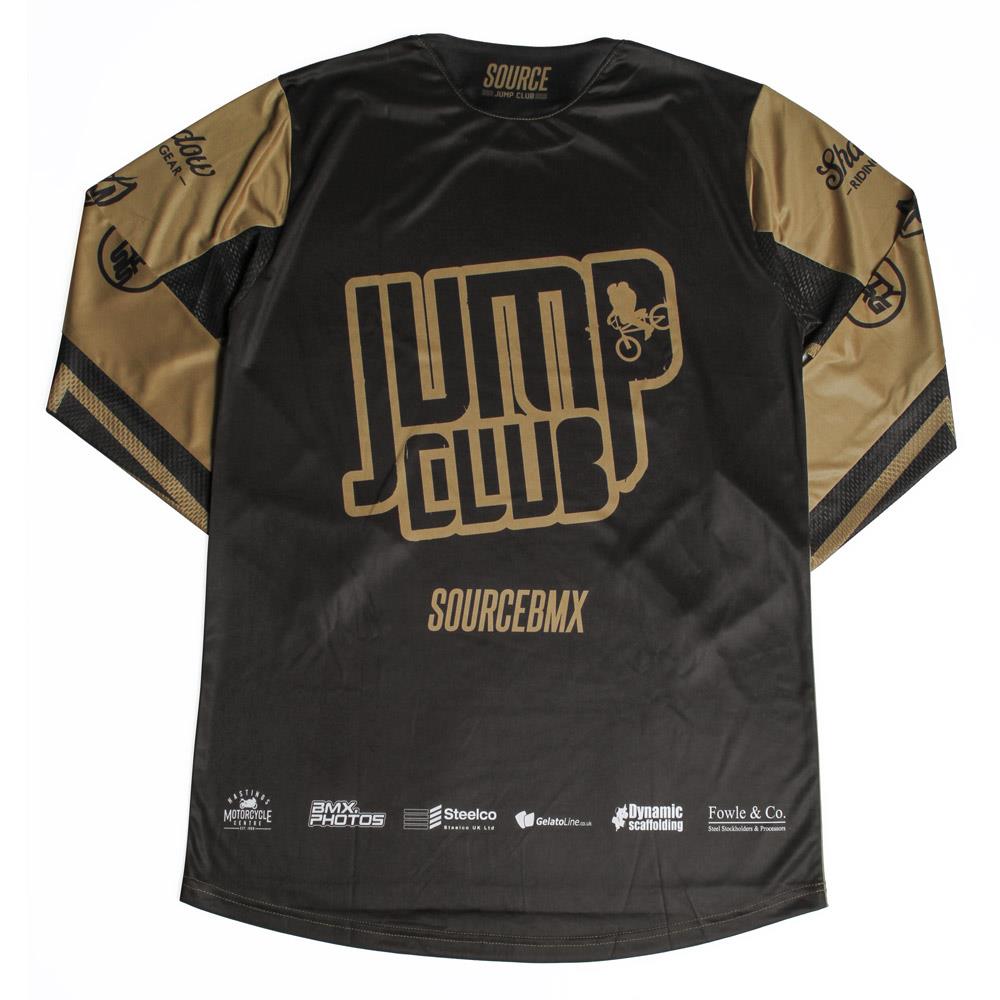 Jump Club 2026 Youth Race Jersey - Gold/Black