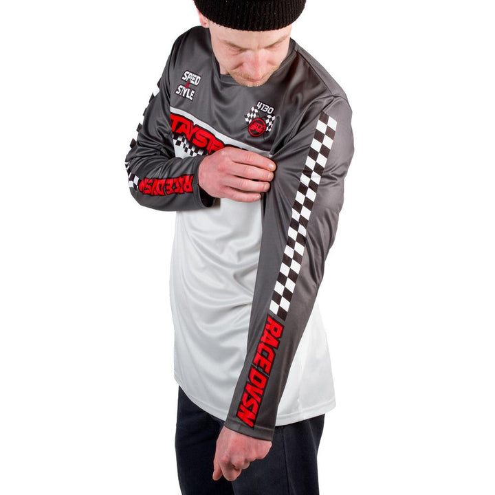 Stay Strong Jersey Speed ​​& Style - Grigio