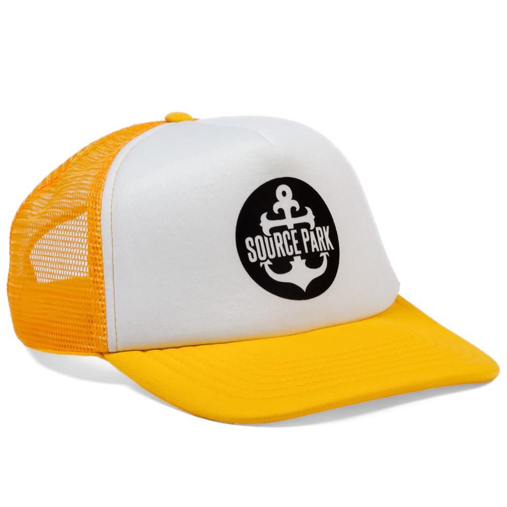 Source Park Trucker Hat - Sunflower/White