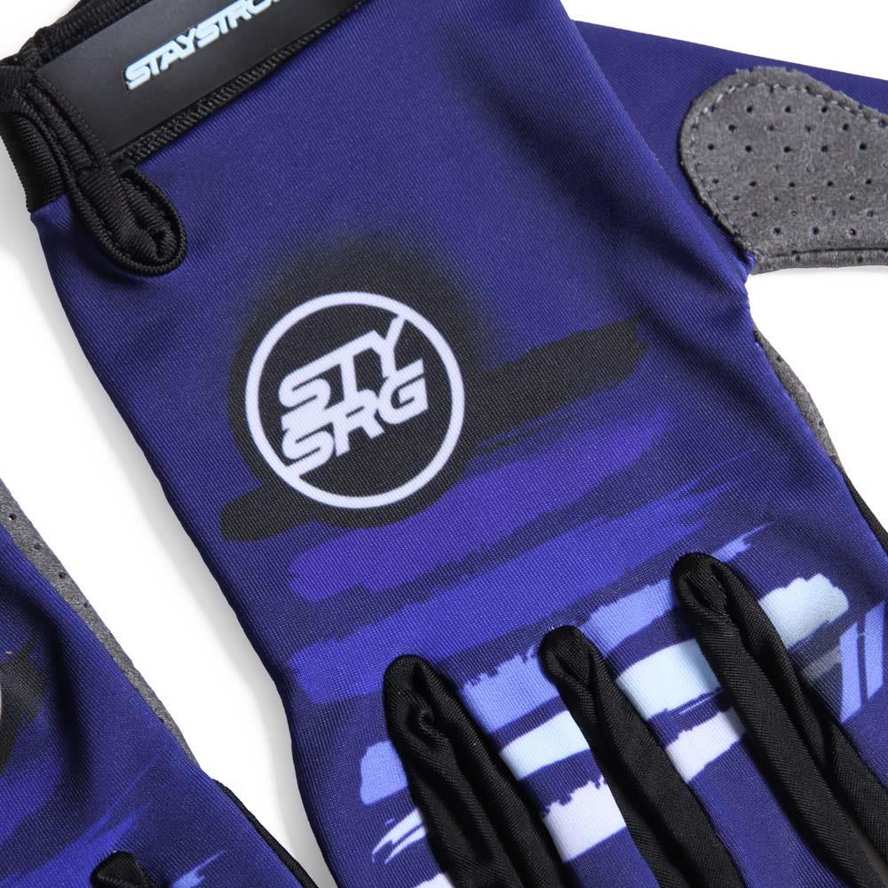 Stay Strong Paint Youth Gloves - Navy