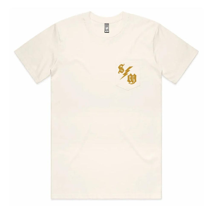 S&M Bolt Pocket T-shirt - Bone